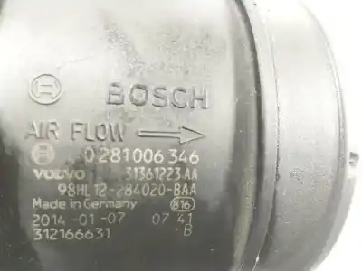 Second-hand car spare part flowmeter for volvo v60 i (155) d3 oem iam references 31459403  31361223aa