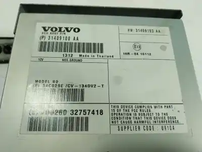 Second-hand car spare part electronic module for volvo v60 i (155) d3 oem iam references 36013554  31409100aa