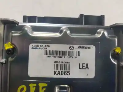 Peça sobressalente para automóvel em segunda mão módulo eletrônico por mazda cx-5 2.2 turbodiesel cat referências oem iam ke6866a20  ke6866a20