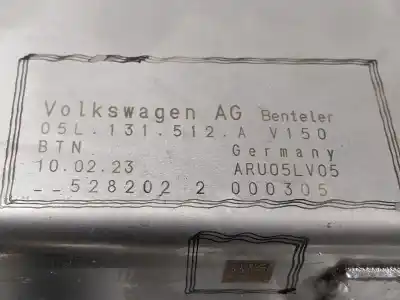 Peça sobressalente para automóvel em segunda mão radiador de gases de escape (egr) por audi q5 (fyb, fyg) 40 tdi mild hybrid quattro referências oem iam 05l131512a  05l131512a