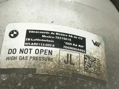 Second-hand car spare part right rear shock absorber for bmw x5 (g05, f95) xdrive 40 i oem iam references 37106869048  78315615