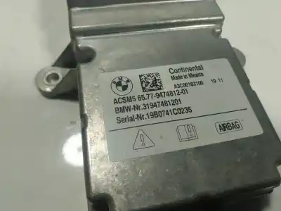Автозапчастина б/у блок управління подушками безпеки для bmw x5 (g05, f95) xdrive 40 i посилання на oem iam 65779474812  947481201