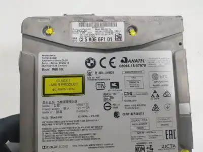 Second-hand car spare part gps navigation system for bmw x5 (g05, f95) xdrive 40 i oem iam references 65125a85480  5a0e6f101