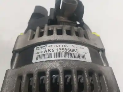 Peça sobressalente para automóvel em segunda mão alternador por opel corsa e (x15) 1.4 (08, 68) referências oem iam 13585666  13585666