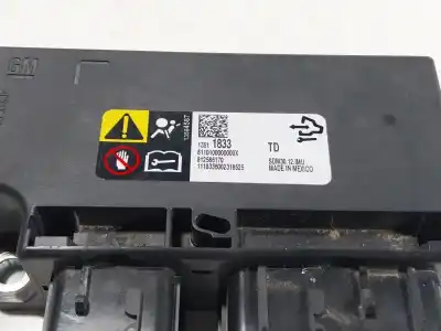 Second-hand car spare part airbag control unit for opel corsa e (x15) 1.4 (08, 68) oem iam references 13511833  812586170
