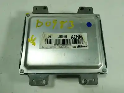 Second-hand car spare part ecu engine control for opel corsa e (x15) 1.4 (08, 68) oem iam references 12692201  12692201