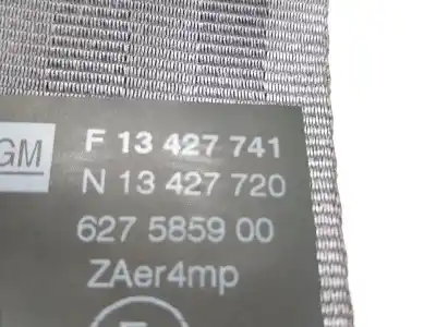 Автозапчасти б/у задний левый ремень безопасности за opel corsa e (x15) 1.4 (08, 68) ссылки oem iam 13427757  627585900