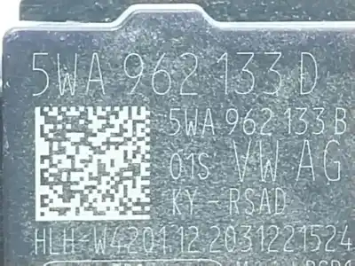 Peça sobressalente para automóvel em segunda mão módulo eletrônico por volkswagen id.3 (e11) pro referências oem iam 5wa962133d  5wa962133d