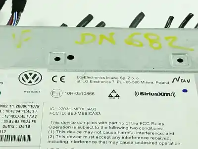 Second-hand car spare part gps navigation system for volkswagen id.3 (e11) pro oem iam references 10a035820j  10a035820b