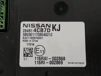 Автозапчасти б/у электронный модуль за nissan x-trail iii (t32_, t32r, t32rr) 1.6 dci (t32) ссылки oem iam 284b14cb7d  284b14cb7