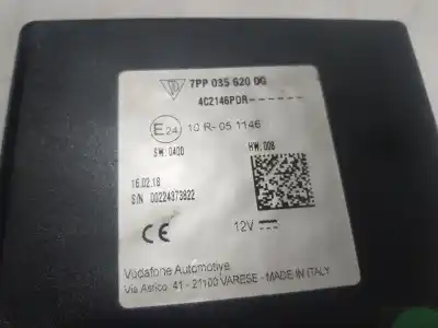 Second-hand car spare part electronic module for porsche panamera (971) 4.0 turbo s e-hybrid (97afh1, 97bfh1) oem iam references 7pp035620dg  7pp035620dg