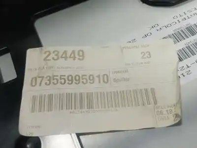 Second-hand car spare part rear spoiler for jeep renegade suv (bu, b1, bv) 1.0 t-gdi oem iam references   07355995910