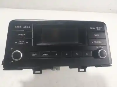 Second-hand car spare part audio system / radio cd for kia picanto iii (ja) 1.0 lpg oem iam references 96150g6280asb