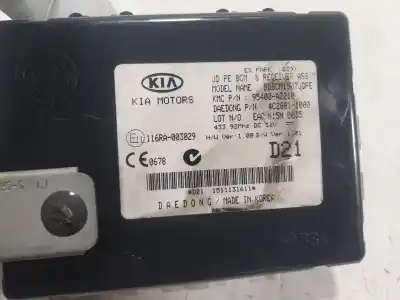 Second-hand car spare part electronic module for kia cee'd (jd) 1.4 crdi 90 oem iam references 95400a2210  95400a2210