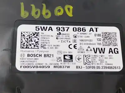 Автозапчастина б/у електронний модуль для cupra leon (kl1) 1.5 tsi посилання на oem iam 5wa937086bb  5wa937086at