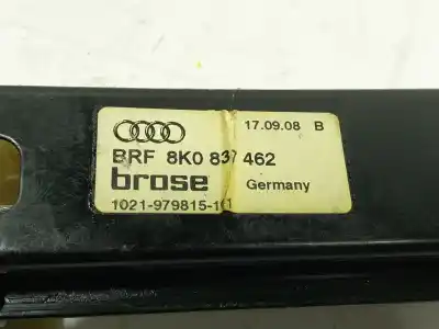Автозапчасти б/у регулятор стекла переднего правого за audi a4 b8 (8k2) 1.8 tfsi quattro ссылки oem iam 8k0837462  8k0837462