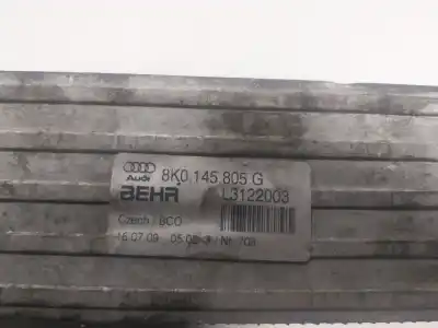 Peça sobressalente para automóvel em segunda mão intercooler por audi q5 (8rb) 2.0 tdi quattro referências oem iam 8k0145805g  8k0145805g