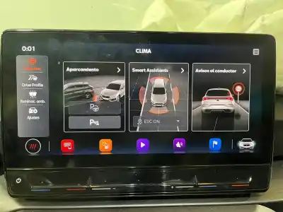 Second-hand car spare part multifunction display for cupra leon (kl1) 1.5 tsi oem iam references 5fa919606b041  5fa919606b