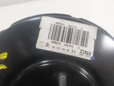 Автозапчастина б/у гальмівний серво для citroen c4 cactus 1.2 thp 110 посилання на oem iam 1609894980  9811514380