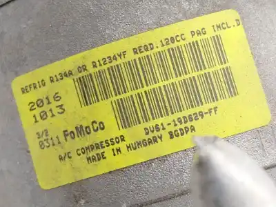 Second-hand car spare part air conditioning compressor for ford focus iii 1.0 ecoboost oem iam references 2100870  dv6119d629ff