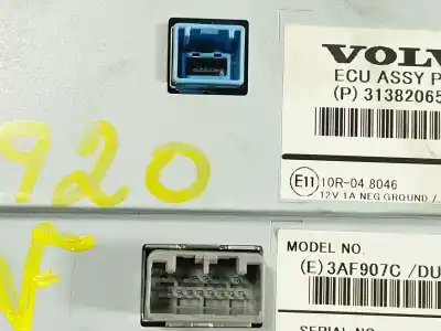 Second-hand car spare part multifunction display for volvo v60 i (155) d3 oem iam references 36011463  31382065