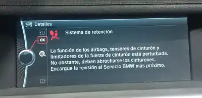 Second-hand car spare part multifunction display for bmw 7 (f01, f02, f03, f04) 740 d xdrive oem iam references 65509268709  924181801