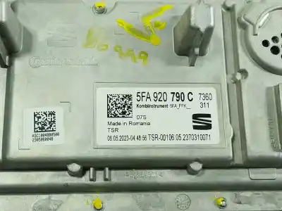Second-hand car spare part dashboard for cupra leon (kl1) 1.5 tsi oem iam references 5fa920790c  5fa920790c