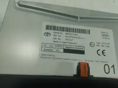 Автозапчасти б/у gps-навигационная система за toyota c-hr (_x1_) 1.8 hybrid (zyx10_, zyx11_) ссылки oem iam 86100f4052  86100f4052
