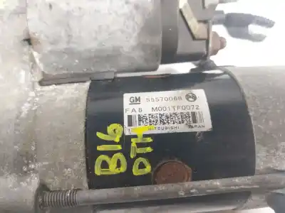Pezzo di ricambio per auto di seconda mano motorino di avviamento per opel mokka 1.6 cdti dpf riferimenti oem iam   55570068