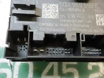 Автозапчастина б/у електронний модуль для skoda octavia combi (5e5) style посилання на oem iam 5q4959592ez00  5q4959592e