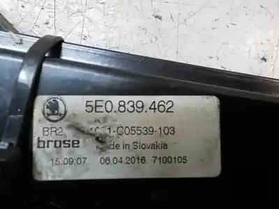 Автозапчастина б/у регулятор скла заднього правого для skoda octavia combi (5e5) style посилання на oem iam 5e0839462  5e0839462