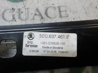 Автозапчасти б/у регулятор стекла переднего левого за skoda octavia combi (5e5) style ссылки oem iam 5e0837461b  5e0837461b