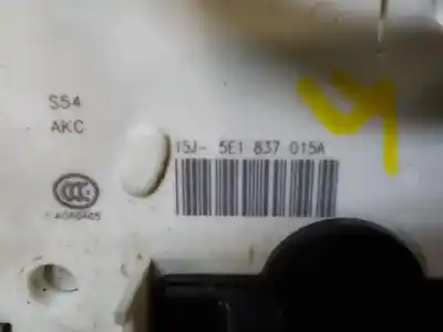 Автозапчасти б/у замок левой передней двери за skoda octavia combi (5e5) style ссылки oem iam 5e1837015a  