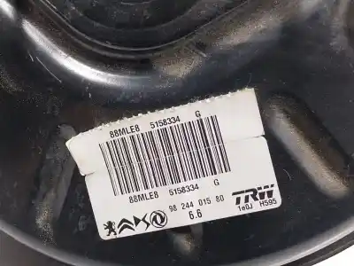 Second-hand car spare part brake servo for opel corsa f 1.2 (68) oem iam references   9824401580