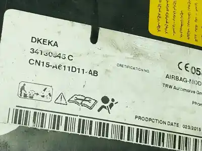 Автозапчастина б/у передня ліва бічна подушка безпеки для ford ecosport 1.5 tdci посилання на oem iam 2212488  cn15a611d11ab
