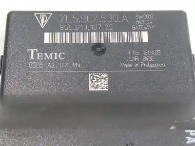 Second-hand car spare part electronic module for porsche cayenne (typ 9pa) 4.5 v8 cat oem iam references 95561012701  7l5907530a