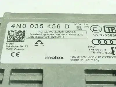 Автозапчастина б/у електронний модуль для cupra formentor (km7) 1.5 tsi посилання на oem iam 4n0035456d  4n0035456d