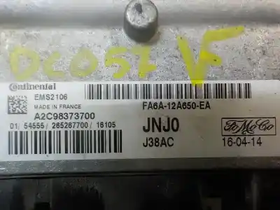 Second-hand car spare part ecu engine control for ford fiesta (ccn) trend oem iam references 2014497 a2c98373700 fa6a12a650ea