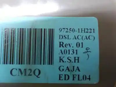 Second-hand car spare part climate control for kia cee´´d emotion oem iam references 972501h221eq  972501h221