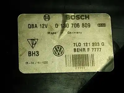 Автозапчастина б/у електро вентилятор для porsche cayenne (typ 9pa) 4.5 v8 cat посилання на oem iam 95562413500 95562414600 7l0121203g