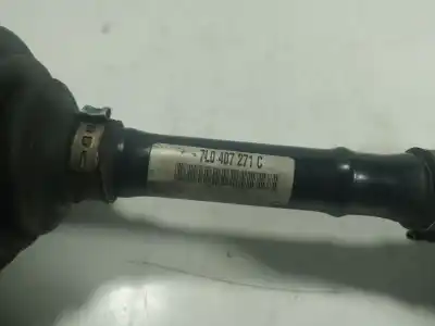 Second-hand car spare part front left transmission for porsche cayenne (typ 9pa) 4.5 v8 cat oem iam references 95534903813  7l0407271c
