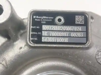 Автозапчастина б/у турбонагрузник для nissan qashqai ii suv (j11, j11_) 1.6 dci посилання на oem iam 1441100q4h  54389700018