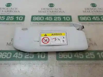 Pezzo di ricambio per auto di seconda mano parasole destro per peugeot 2008 (--.2013->) allure riferimenti oem iam 16125932pr