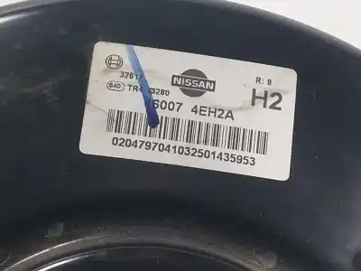 Автозапчастина б/у гальмівний серво для nissan qashqai ii suv (j11, j11_) 1.6 dci посилання на oem iam 472104eh0j  460074eh2a