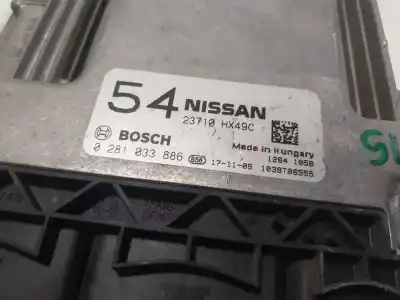 Автозапчастина б/у ебу контролер двигуна для nissan qashqai ii suv (j11, j11_) 1.6 dci посилання на oem iam 23710hx49c  23710hx49c
