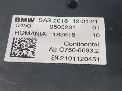 Автозапчастина б/у електронний модуль для bmw x3 (g01, f97) xdrive 20 d mild-hybrid посилання на oem iam 34509505281  950528101