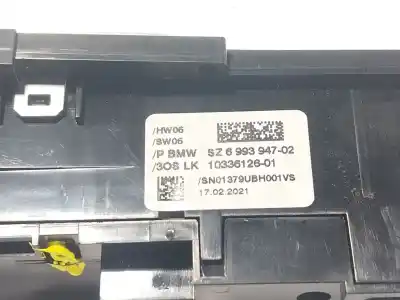 Автозапчастина б/у многофункційне управління для bmw x3 (g01, f97) xdrive 20 d mild-hybrid посилання на oem iam 61316993947  699394702