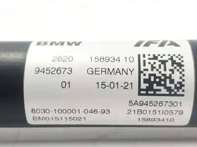 Автозапчастина б/у передня центральна трансмісія для bmw x3 (g01, f97) xdrive 20 d mild-hybrid посилання на oem iam 26209452673  15893410