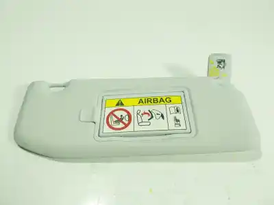 Second-hand car spare part right sunshade for peugeot 208 ii (ub_, up_, uw_, uj_) 1.2 puretech 100 oem iam references 98100807pr