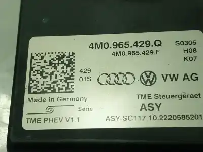 Автозапчастина б/у електронний модуль для porsche panamera (971) 2.9 4 e-hybrid (97abe1, 97bbe1) посилання на oem iam pab965429f  4m0965429q